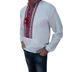 Men’s hand-embroidered vyshyvanka. Paseka 1