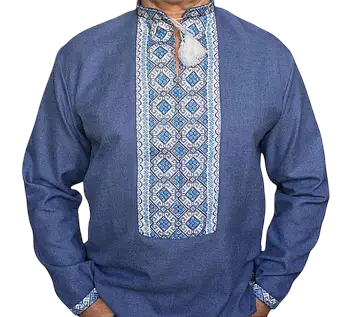 Men’s hand-embroidered vyshyvanka. Nebo 1