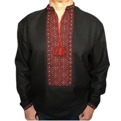 Men’s hand-embroidered vyshyvanka. Petro 1