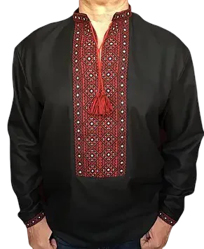 Men’s hand-embroidered vyshyvanka. Petro 1