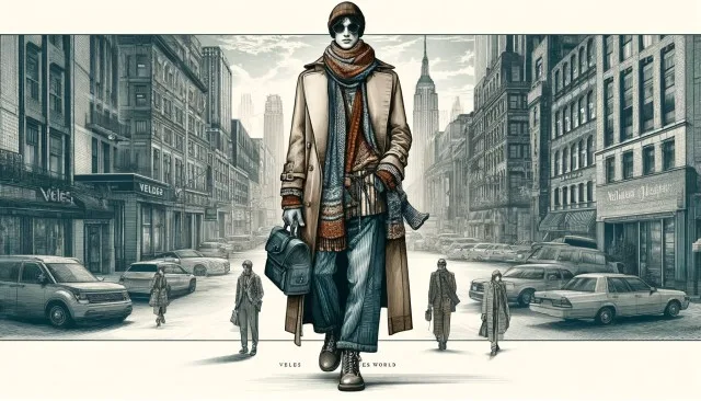 Layering: a warm and stylish world of fashion with Veles World!