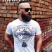 T shirt Fenrir avec runes et Valknut