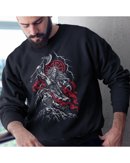 Sweatshirt with the God Perun