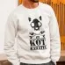 Sweatshirt Cat Punisher von Veles World