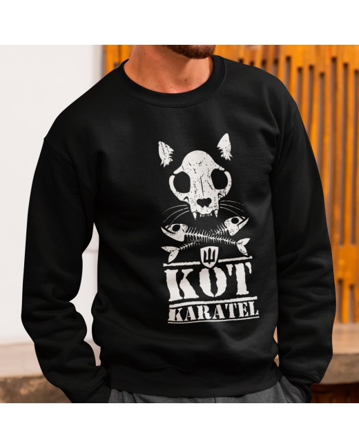 Cat Punisher Sweatshirt by Veles World