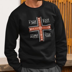 Buy an ethnic cross sweatshirt