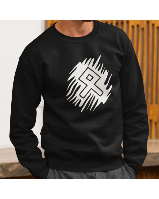 Bluza z nadrukiem Rune Odal (ochrona rodziny)