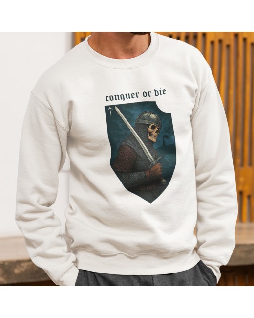 Sweatshirt Conquer or Die