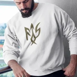 Sweatshirt Dreizack in Runenform