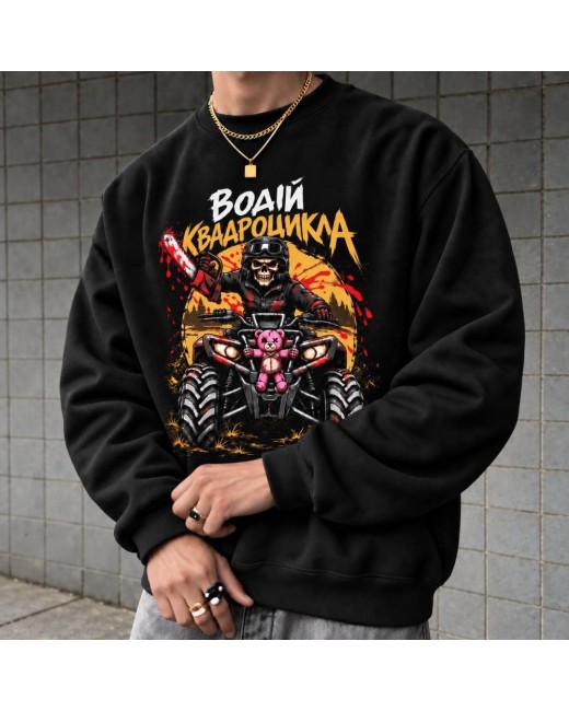 Quad Bike Driver Sweatshirt