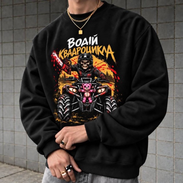 Quad Bike Driver Sweatshirt