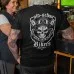 T-Shirt Biker alten Schule für immer von Veles World