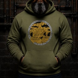 Hoodie La lignee cosaque ne s eteindra jamais