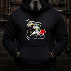 Sudadera con capucha El linaje cosaco no se extinguira