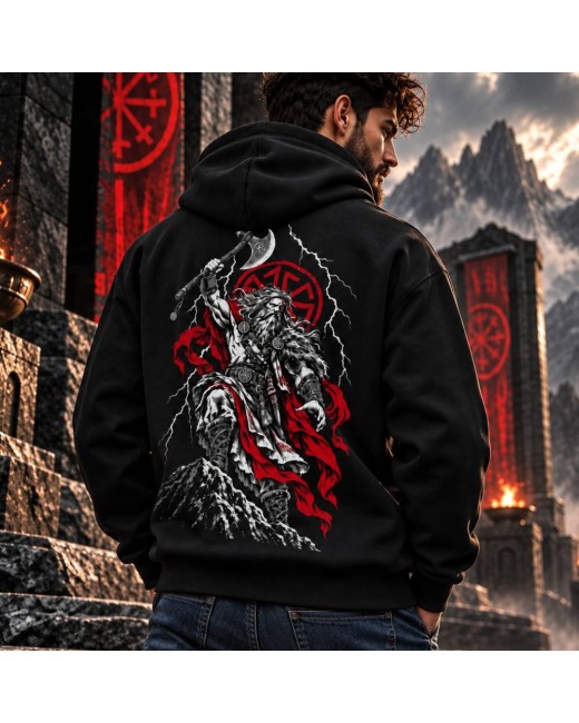 Bluza z kapturem Perun