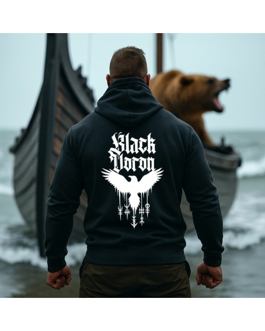 Black Raven Hoodie