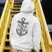 Hoodie mit Anker Hoodie mit Anker