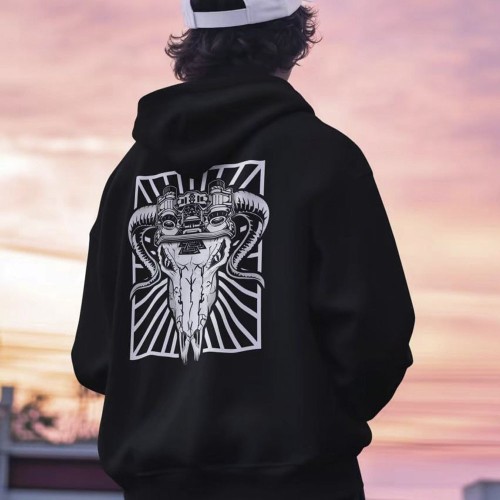 Hoodie mit Print Anti-Terror Hoodie mit Print Anti-Terror
