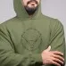 Hoodie mit dem Print des Gottes Veles
