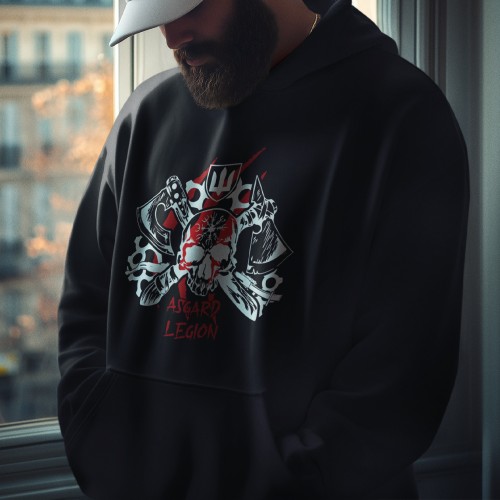 Bluza z kapturem Legionu Asgardu