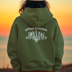 Hoodie Epouse d un parachutiste