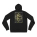 Sudadera con capucha con estampado Rune Fehu
