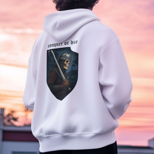 Sudadera con capucha Conquer or Die Sudadera con capucha Conquer or Die