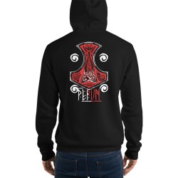 Hoodie avec hache de Perun