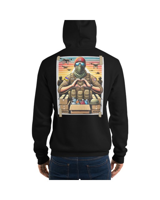 Buy a warm hoodie Volunteer