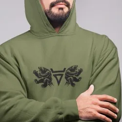 Hoodie avec le dieu Veles