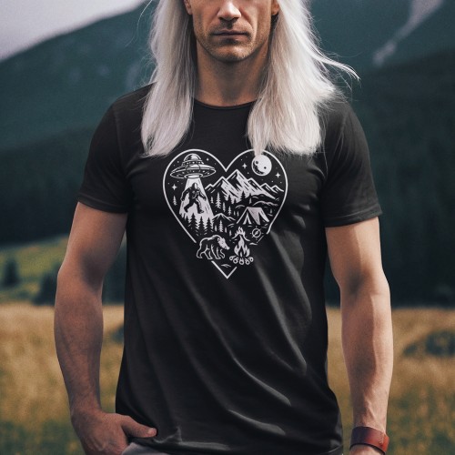 T-Shirt Herz der Reisen T-Shirt Herz der Reisen