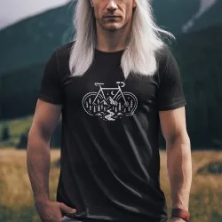 T-shirt Trace du vent