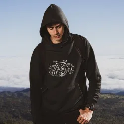 Sudadera con capucha Trace du vent
