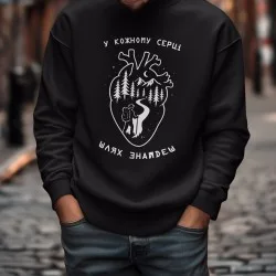 Sudadera Corazon de los viajes