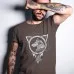 T shirt Fenrir avec runes et Valknut
