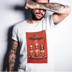 Camiseta Zen extraterrestre