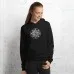 Buy a warm hoodie with the Slavic star Alatyr