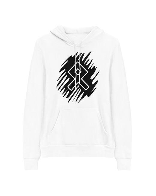 Bluza z kapturem z nadrukiem Rune Odal (ochrona rodziny)