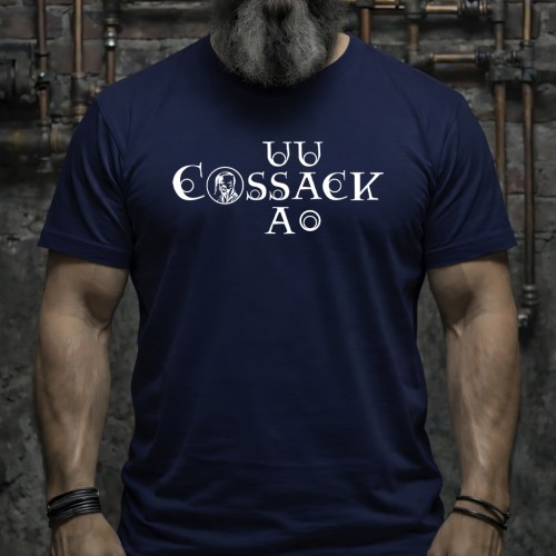 Cossack T skjorte med ukrainsk motiv Cossack T skjorte med ukrainsk motiv