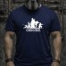 T-Shirt mit Print Viiska Zaporizkoho T-Shirt mit Print Viiska Zaporizkoho