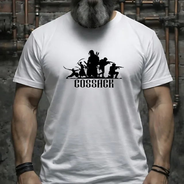 Camiseta con estampado Ejercito zaporogo