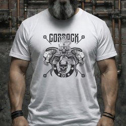 Buy a t-shirt with a Cossack skull