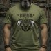 Buy a t-shirt with a Cossack skull Buy a t-shirt with a Cossack skull