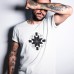 T-Shirt Slovianskyi kompas mit Alatyr