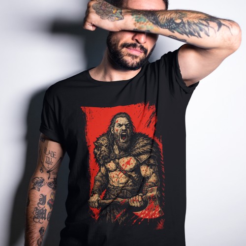 T-Shirt Wikinger Krieger T-Shirt Wikinger Krieger