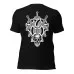 T-shirt avec hache et crane (Hache de Perun)