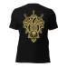 T-shirt avec hache et crane (Hache de Perun)