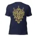 T-shirt avec hache et crane (Hache de Perun)