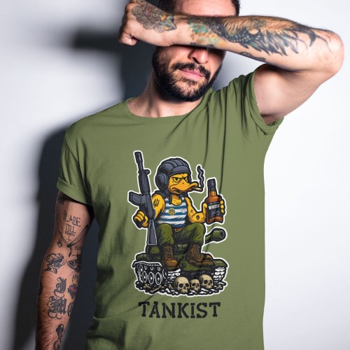 T-skjorte Duck Division - Tankiste