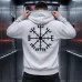 Hoodie with Scandinavian compass Hoodie with Scandinavian compass
